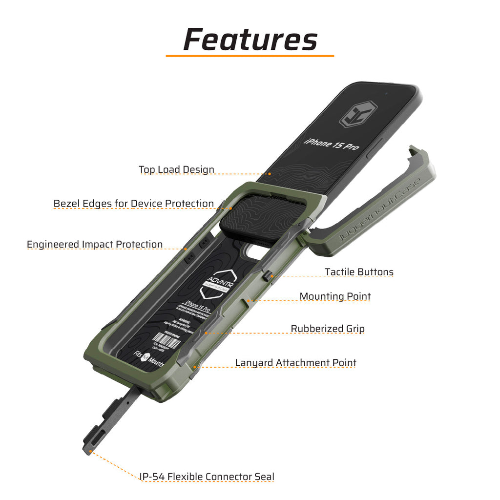 iPhone 15 Pro ADVNTR Phone Case | Made in USA