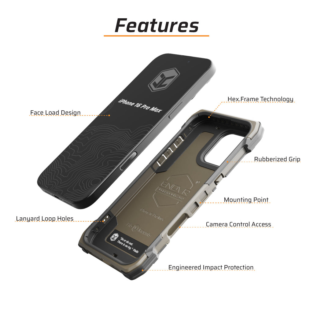 iPhone 16 Pro Max ENDVR Phone Case | Made in USA