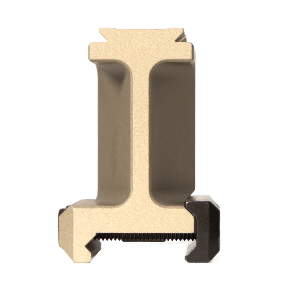 DOT Delta ACRO Mount | 2.26" Extra-High Riser to See Over Lasers | Fits ACRO P-1 & P-2 Optics
