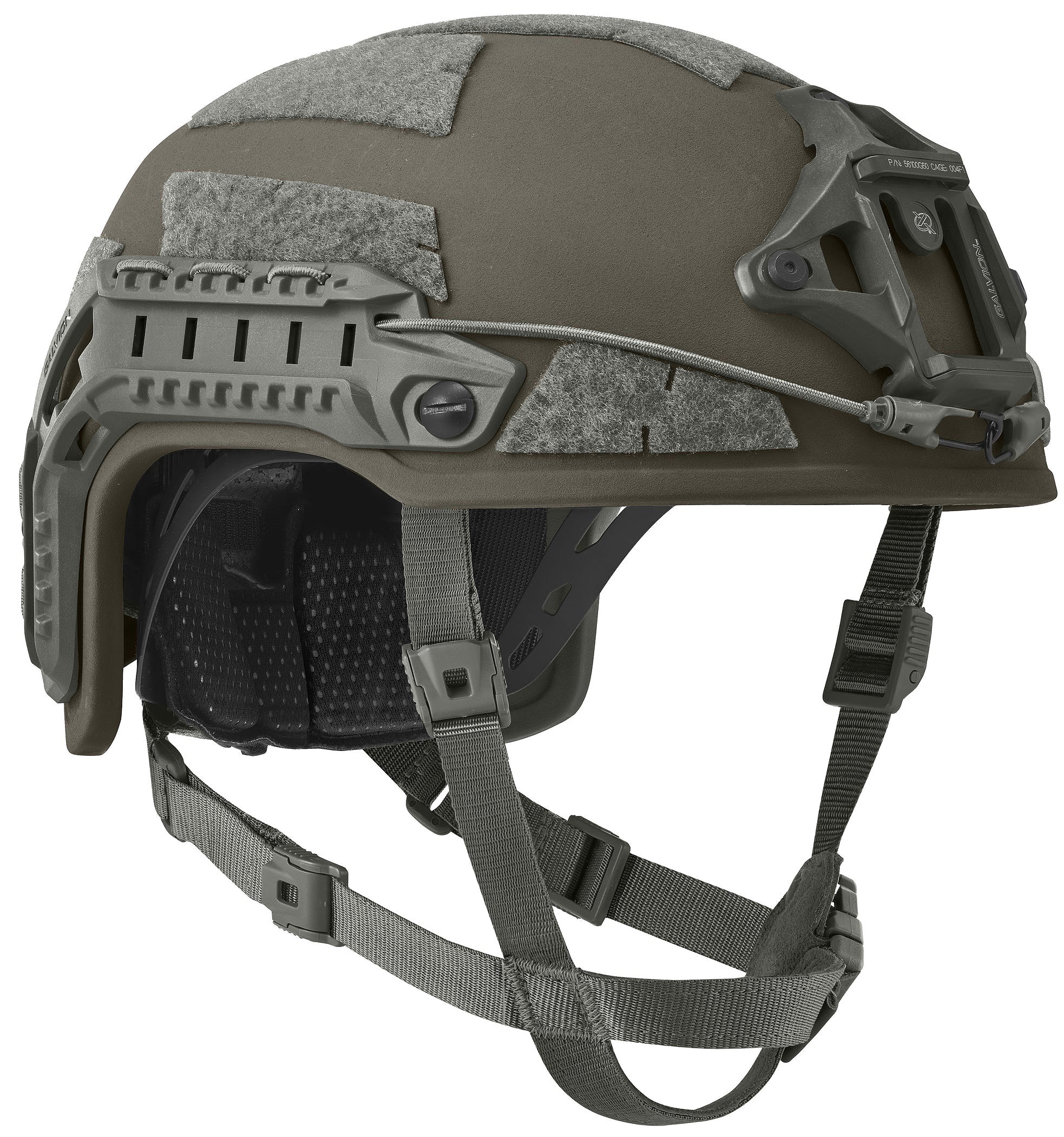 Galvion Caiman TL | Max Coverage High-Cut Helmet | Stops .357 SIG & .44 Magnum