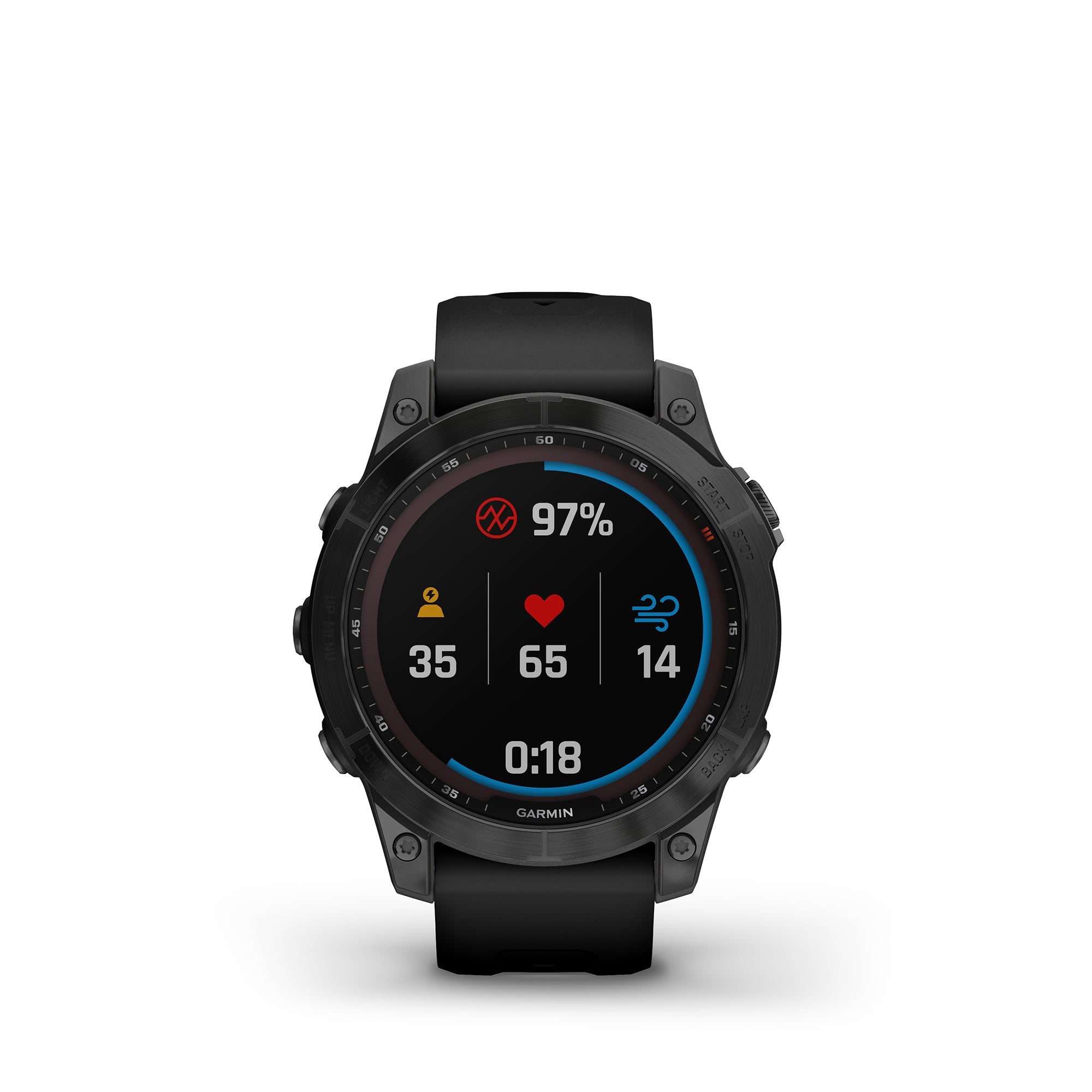 Garmin Fenix 7 Sapphire Solar | Solar Powered Smartwatch w/ Health Features
