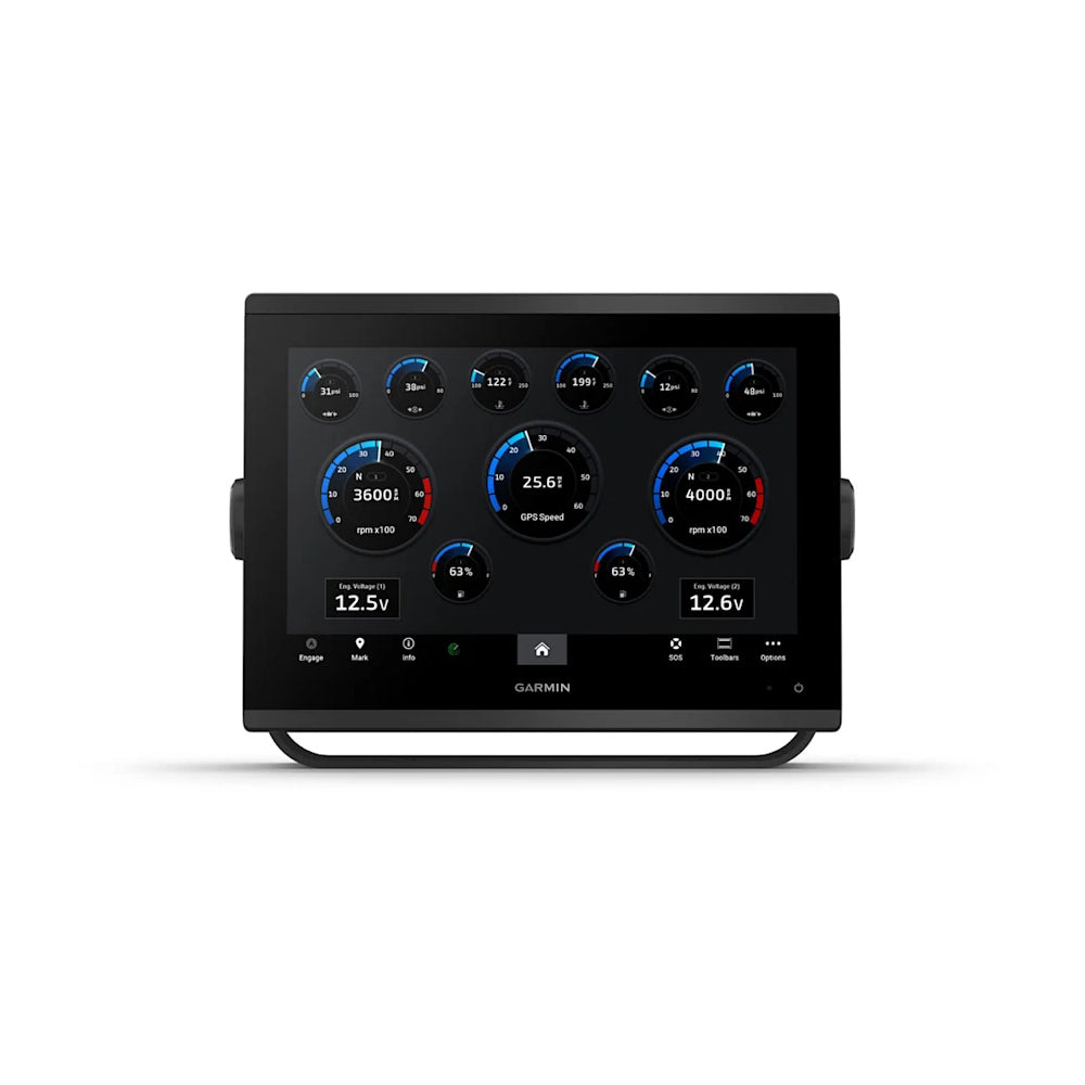 Garmin GPSMAP 1243xsv | Marine Chartplotter & Fishfinder | Complete Kit