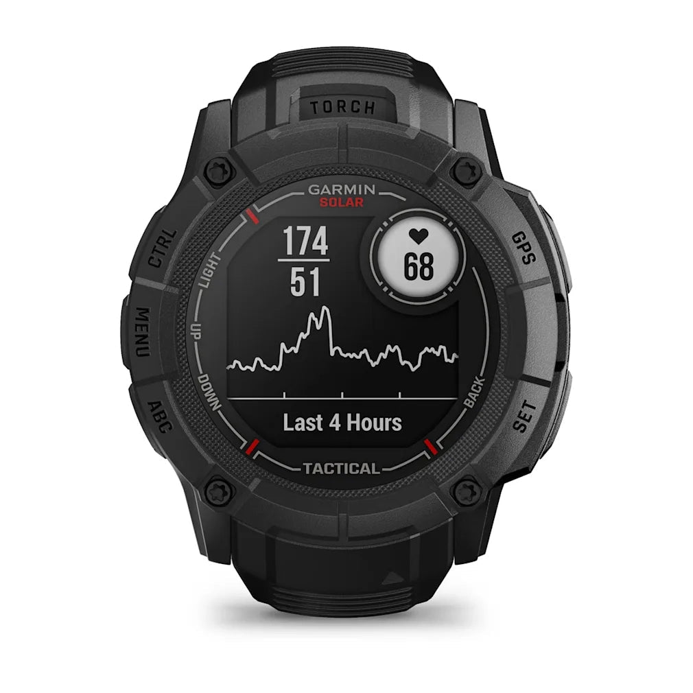 Garmin Instinct 2X Solar Tactical | Ballistic Calculator & NVG Compatible