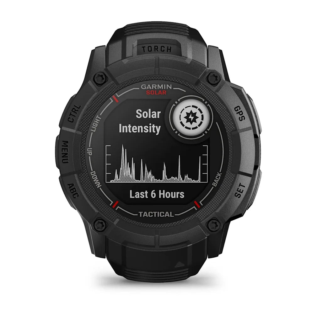 Garmin Instinct 2X Solar Tactical | Ballistic Calculator & NVG Compatible