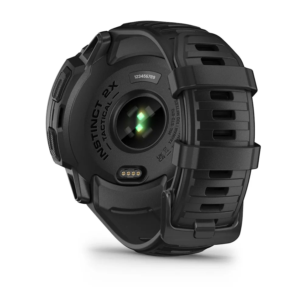 Garmin Instinct 2X Solar Tactical | Ballistic Calculator & NVG Compatible