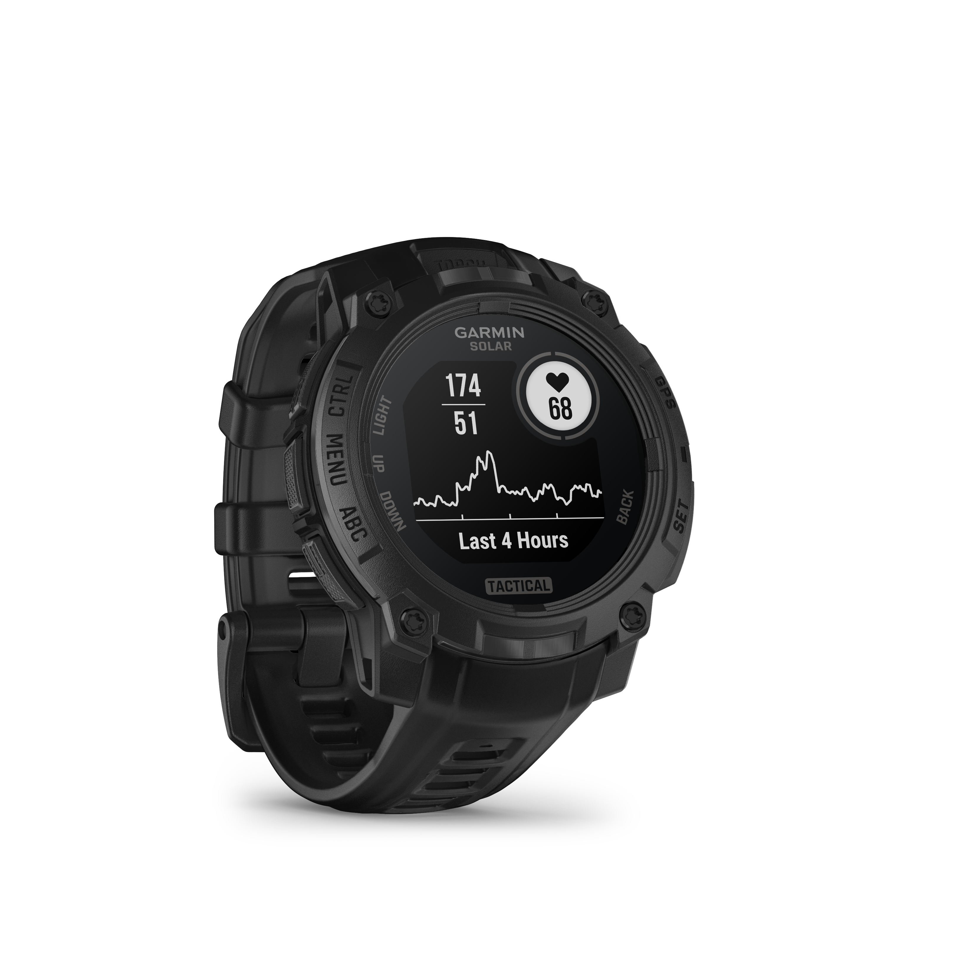 Garmin Instinct 3 Tactical | Tough Smartwatch w/ Solar Charging & 10 ATM Waterproof