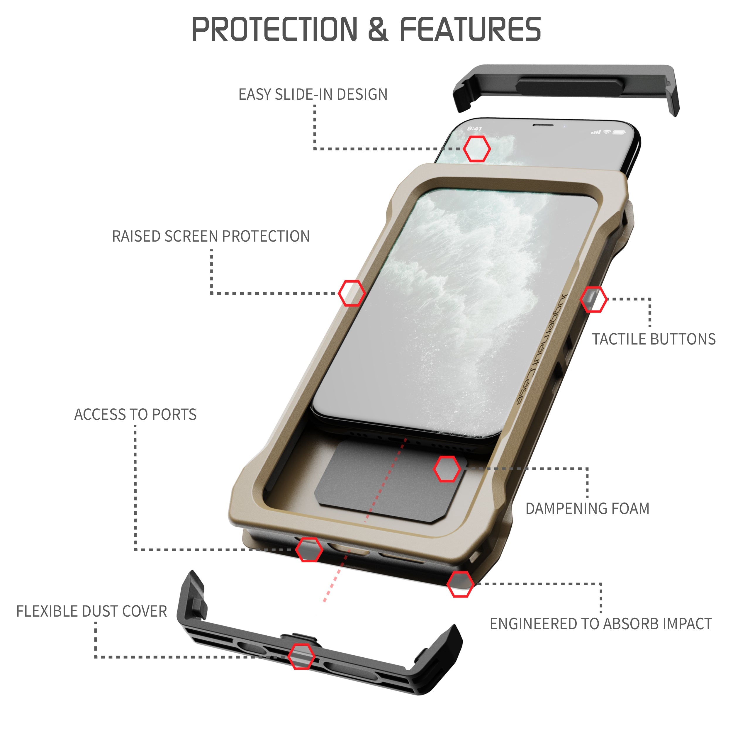iPhone 11 Pro IMPCT Phone Case | Made in USA