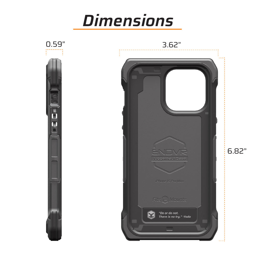 iPhone 15 Pro Max ENDVR Phone Case | Made in USA