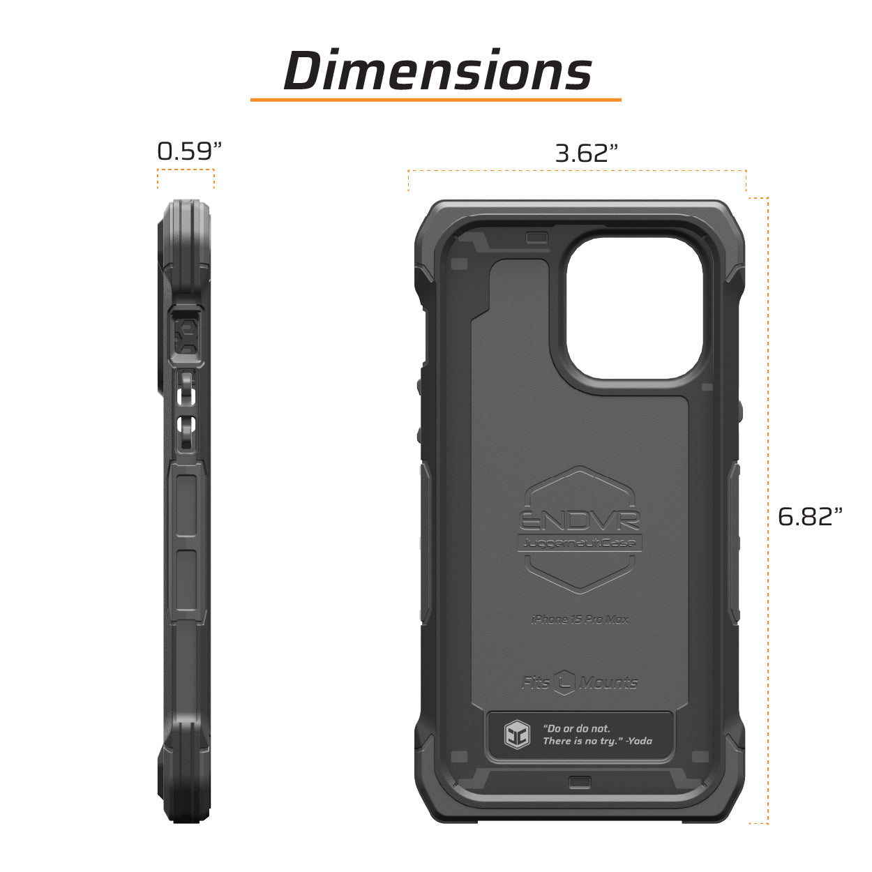 iPhone 15 Pro Max ENDVR Phone Case | Made in USA