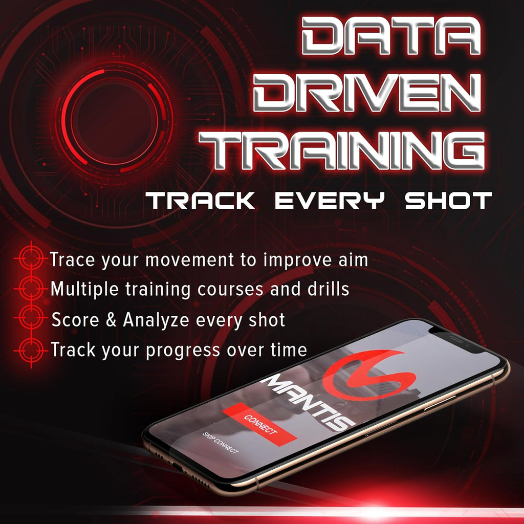 Mantis X3 | Dry Fire Training System for Any Pistol or Rifle | Improve Accuracy & Save Ammo