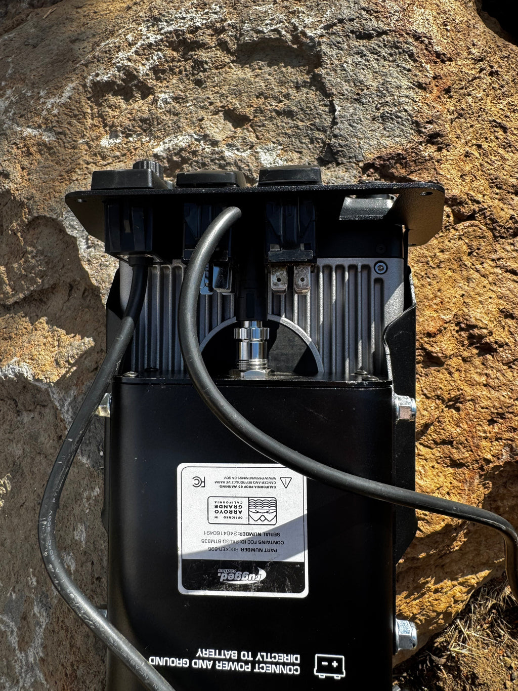 Rugged Radios Intercom Mount | Mounts Below Radio