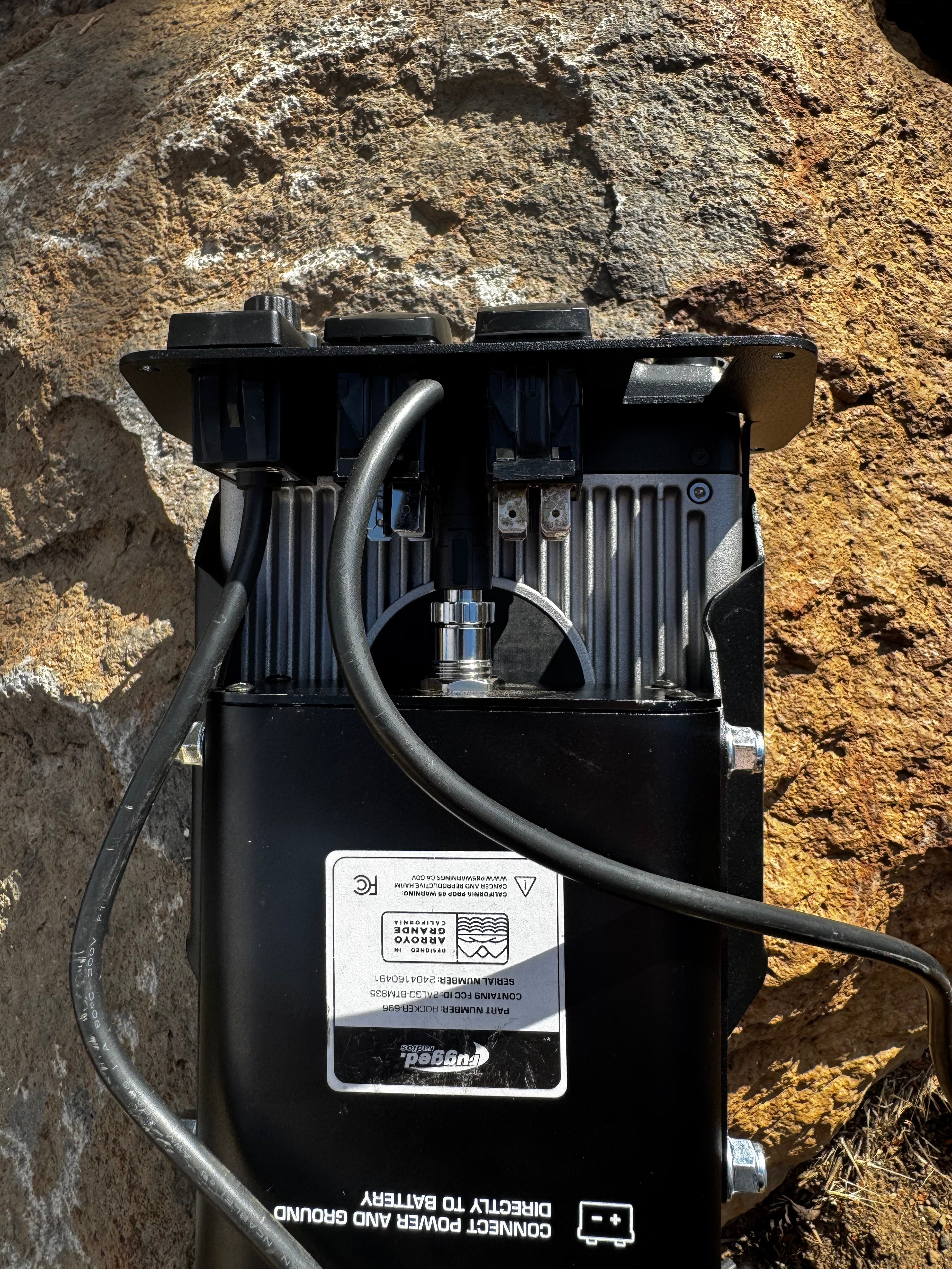 Rugged Radios Intercom Mount | Mounts Below Radio