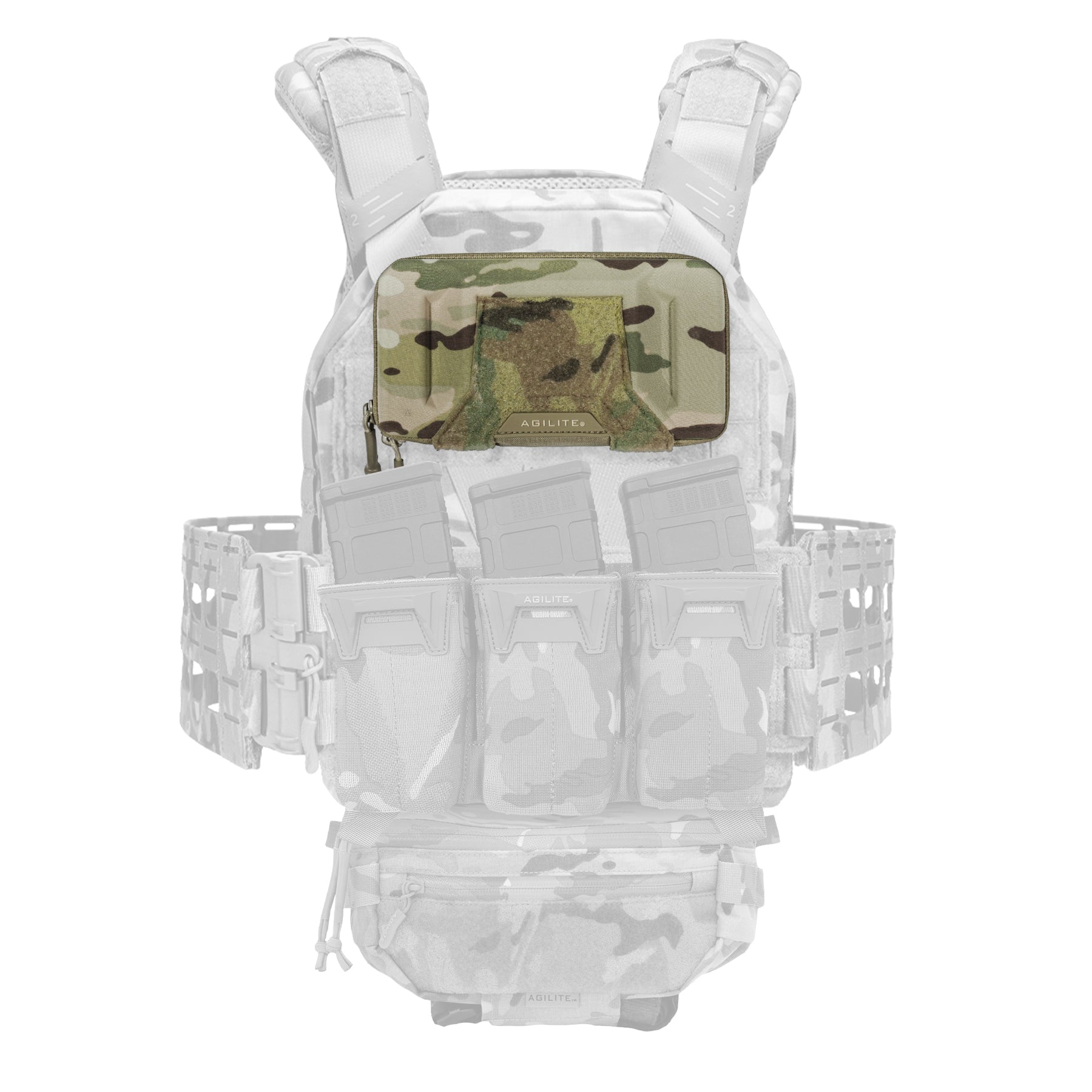 Agilite Battleshell | Tactical Phone Case | Fits Any Smartphone & Dual Charging‑Cable Exit Ports