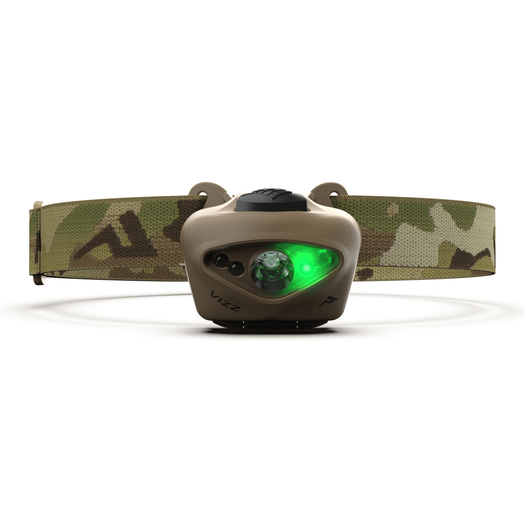 Princeton Tec Vizz Tactical MPLS | 550 Lumens Headlamp | Made in USA
