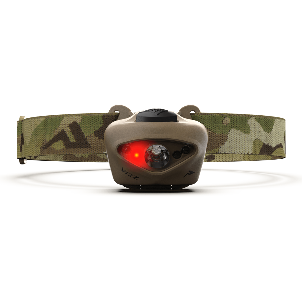 Princeton Tec Vizz Tactical MPLS | 550 Lumens Headlamp | Made in USA
