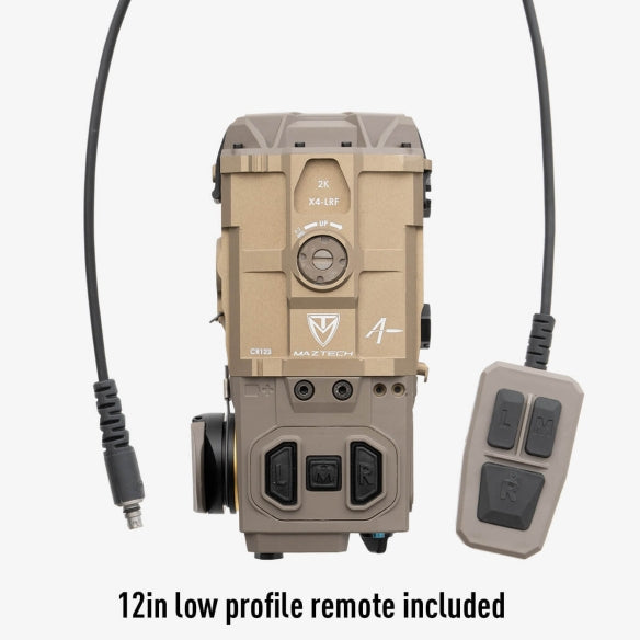 Maztech X4-LRF Gen 2 | Improved Up to 16,400 Yards Ranging & Ballistic Solver | Enhanced Laser Precision