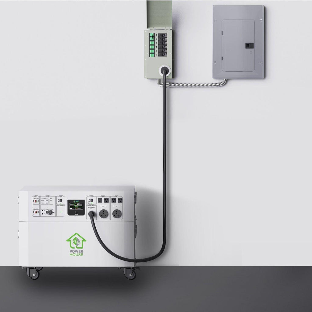 120V/240V 30A 6-Circuit Non-Automatic Transfer Switch