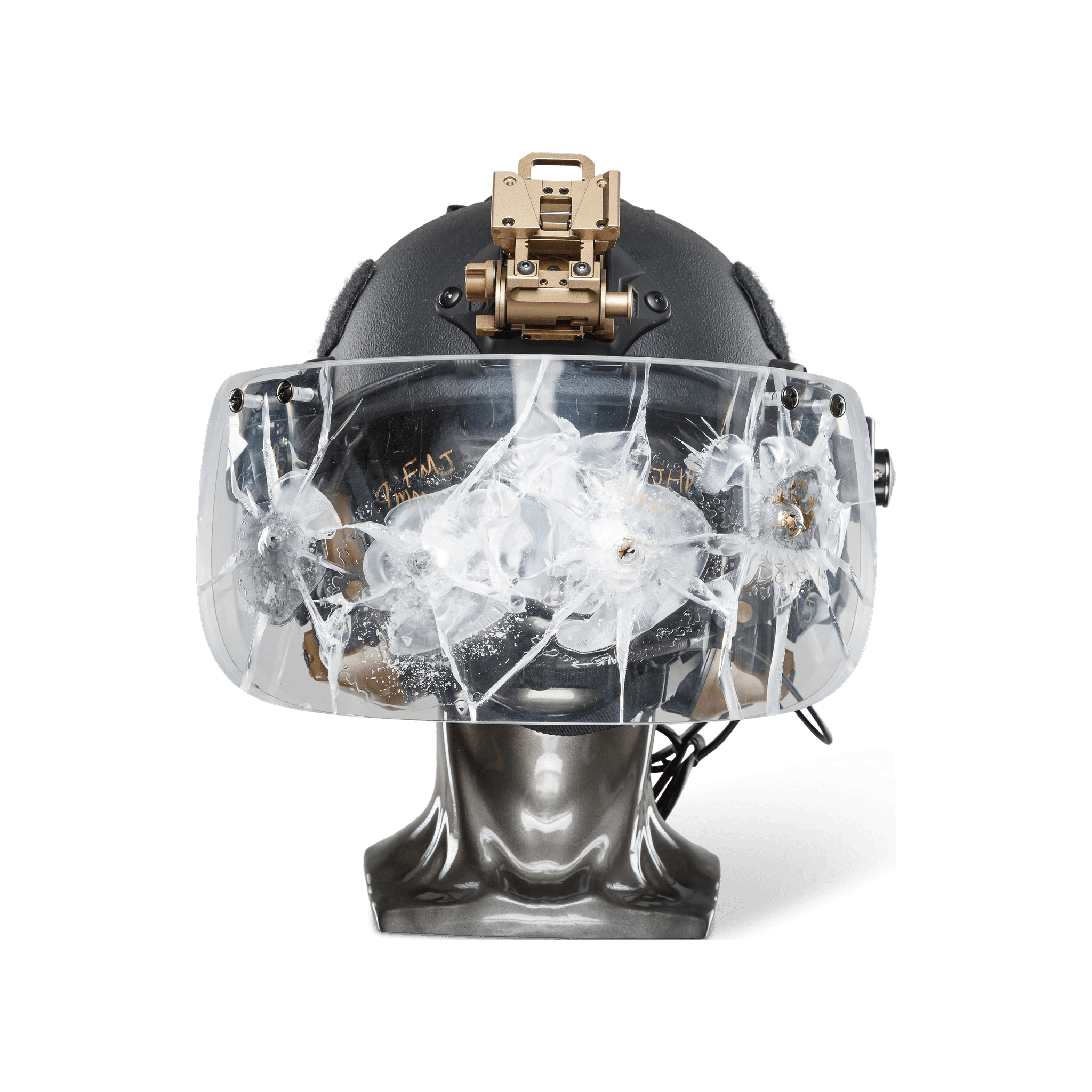 Texas IIIA+ Ballistic Face Shield | Fits All Helmets with ARC