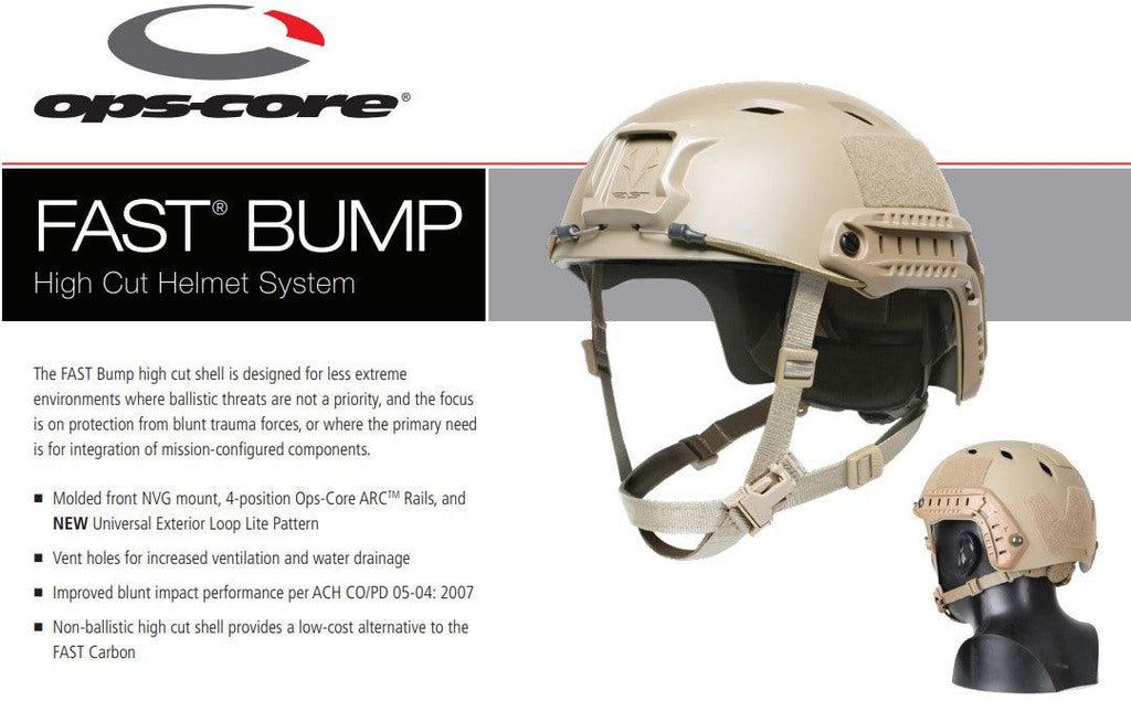 Legacy Ops-Core Bump Helmet | FAST Base Jump High-Cut