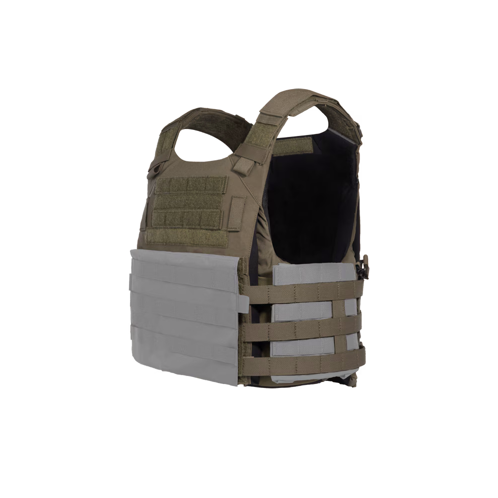 Crye LVS Tactical Cover | SKELETAL Cummerbund w/ Mag/Radio Pouches (Like-New)