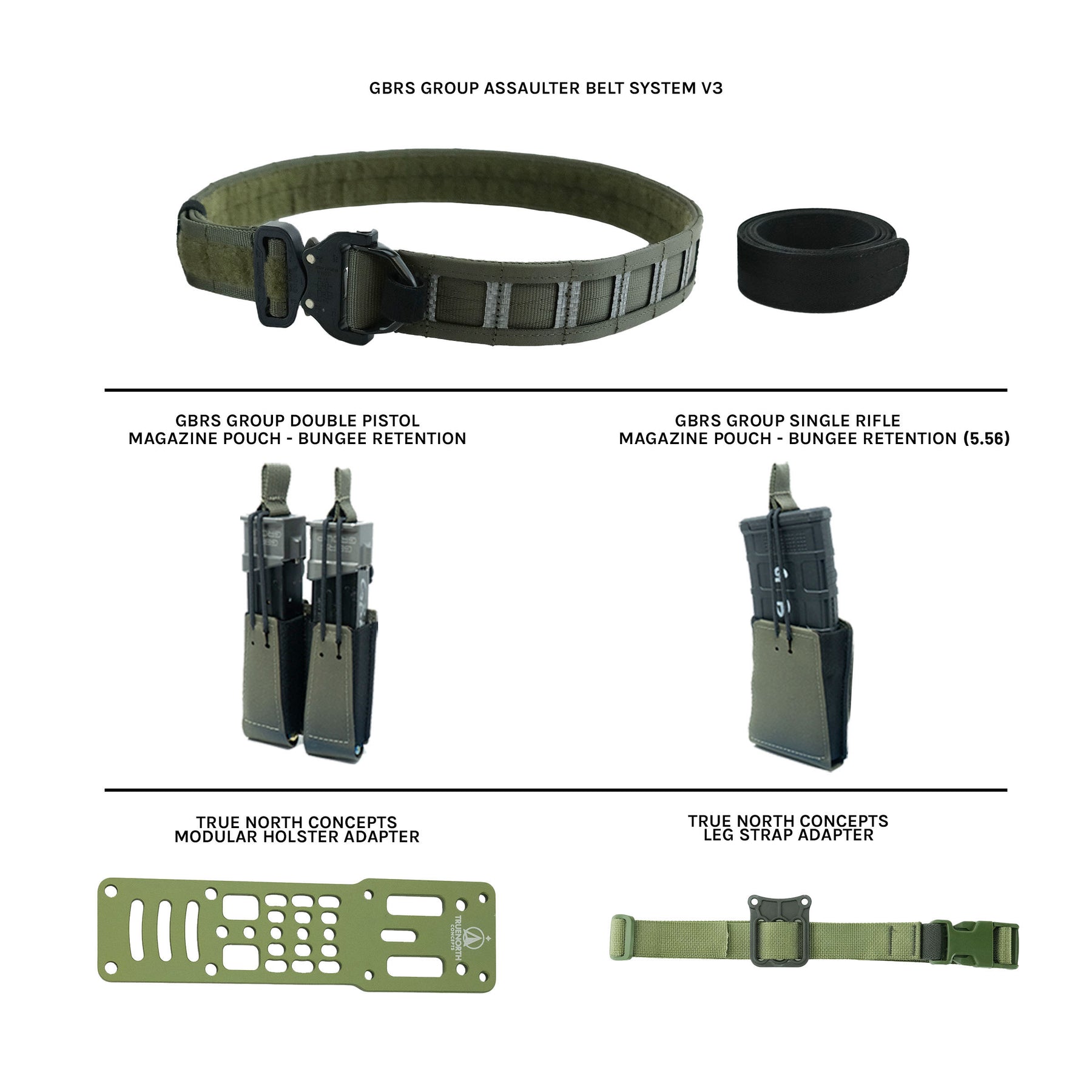 GBRS Group Assaulter Belt Bundle | Made in USA
