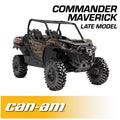 Can-Am Commander and Late Model Maverick Complete Communication Kit with Bluetooth Intercom and 2-Way Radio - Glove Box Mount