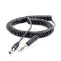 Fire Truck Intercom Headset Coil Cord for 1/4  Style Jacks