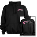Rugged Radios PINK Pullover Hoodie - Black - LG