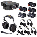 Fire Safety Industrial Dual Radio Intercom 6 Place with Pump Panel Kit with RRP800