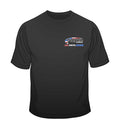 Rugged Radios AMERICAN FLAG T-Shirt - Black - XXL
