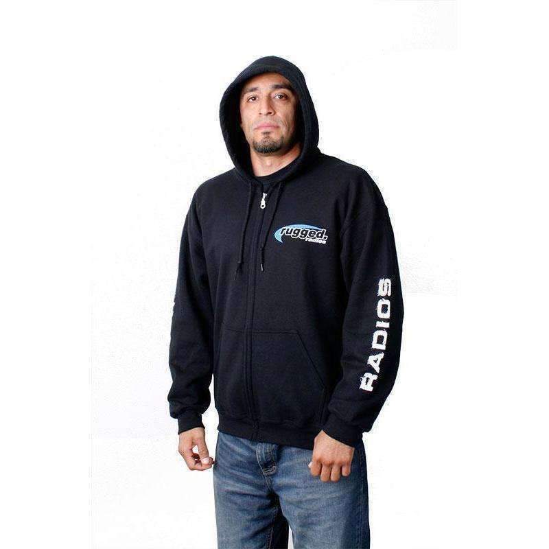 Rugged Radios Zip-Up Hoodie - Large
