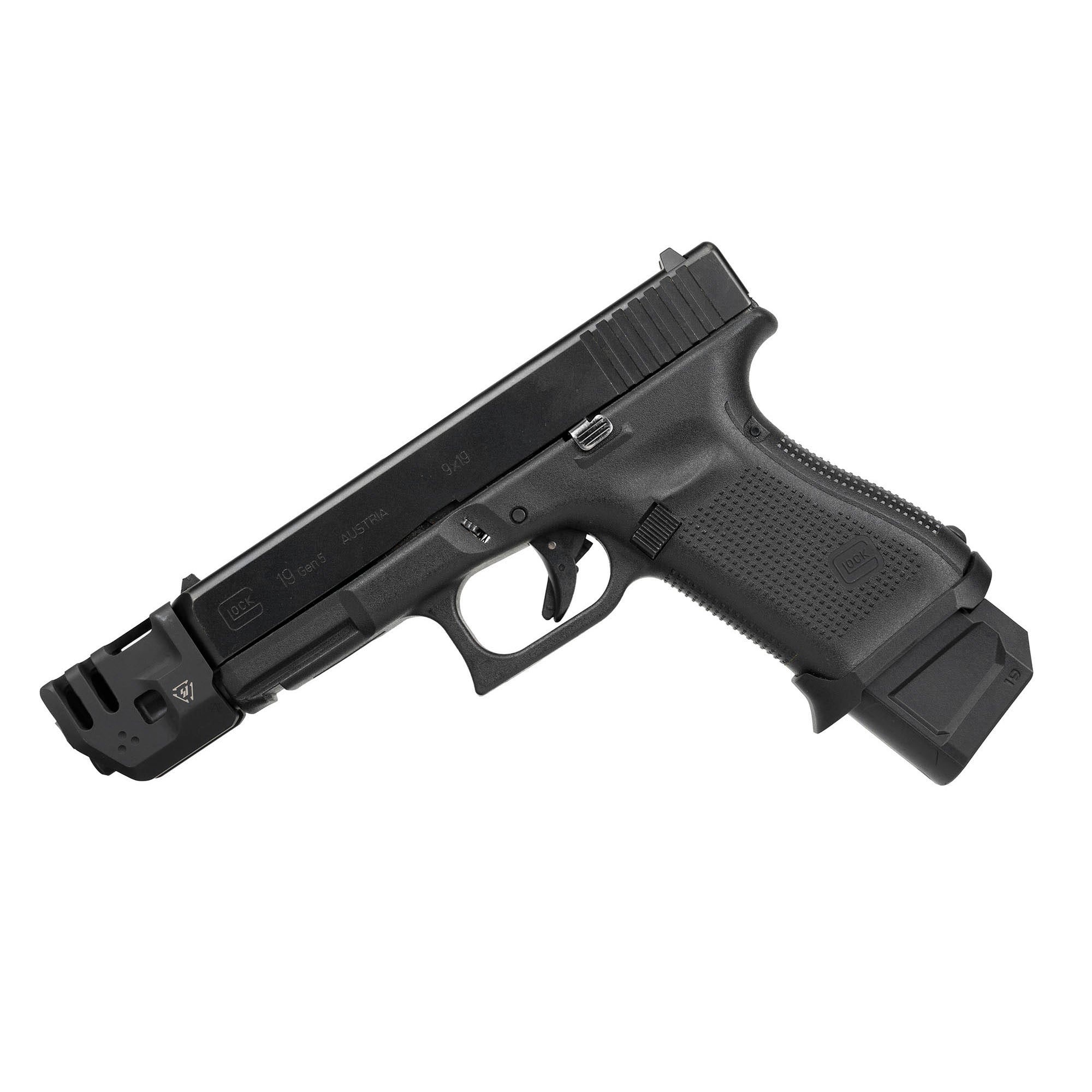 Strike Industries Mass Driver | Gen 3, Gen 4, Gen 5 | GLOCK 17 / GLOCK 19 Compensator