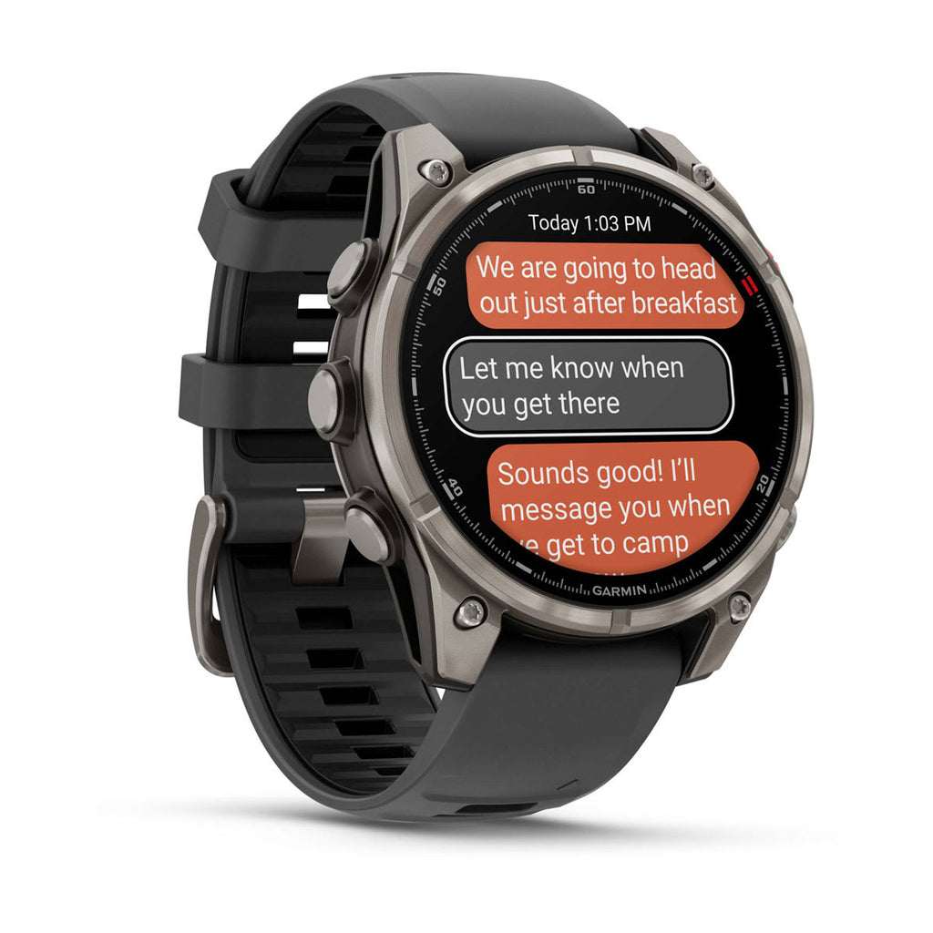 Garmin Fenix 8 Pro | Phone-Free Calling & Satellite SOS | Up to 27 day Battery