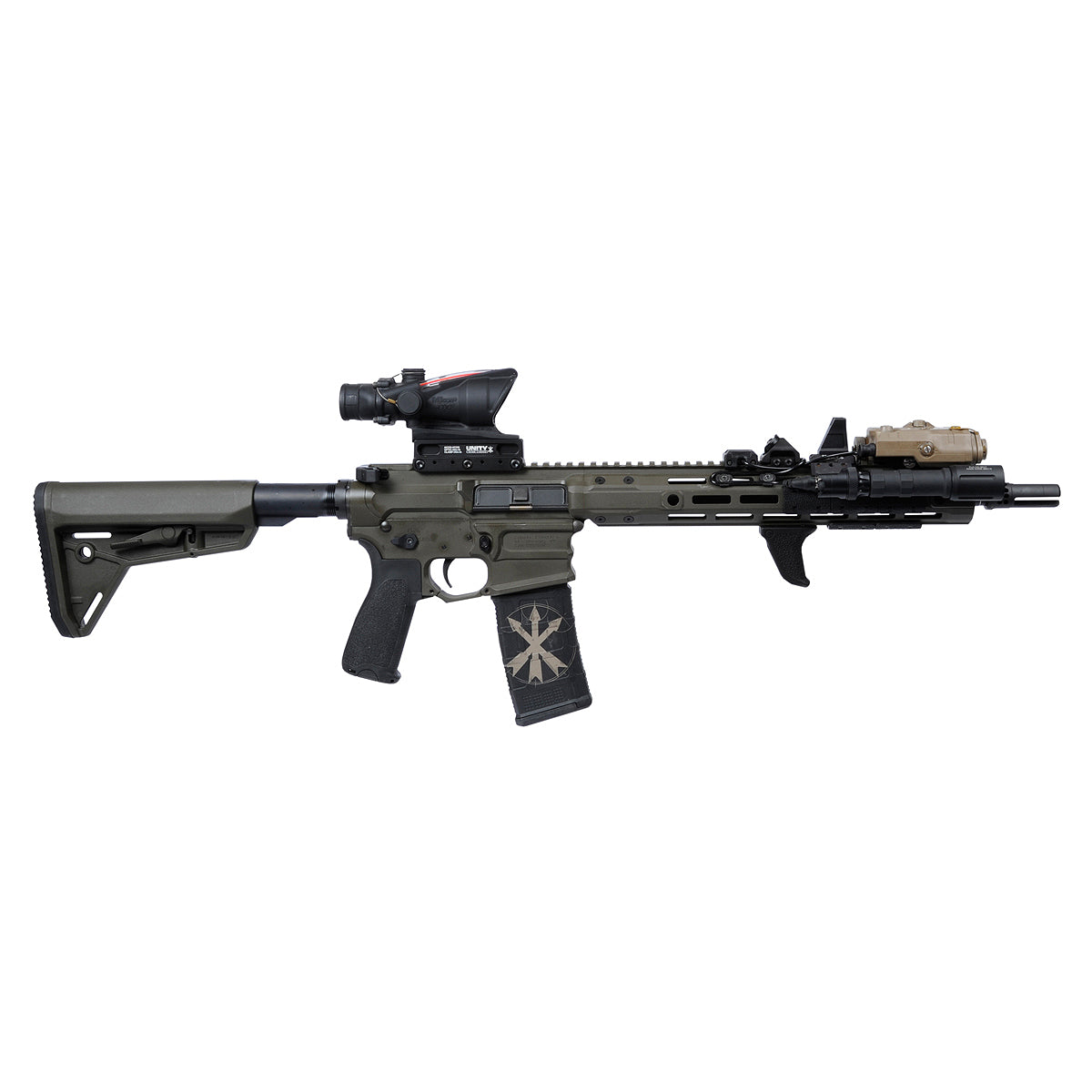 Unity ACOG Mount | 2.05" Mount for ACOG & VCOG Optics | Night Vision Ready
