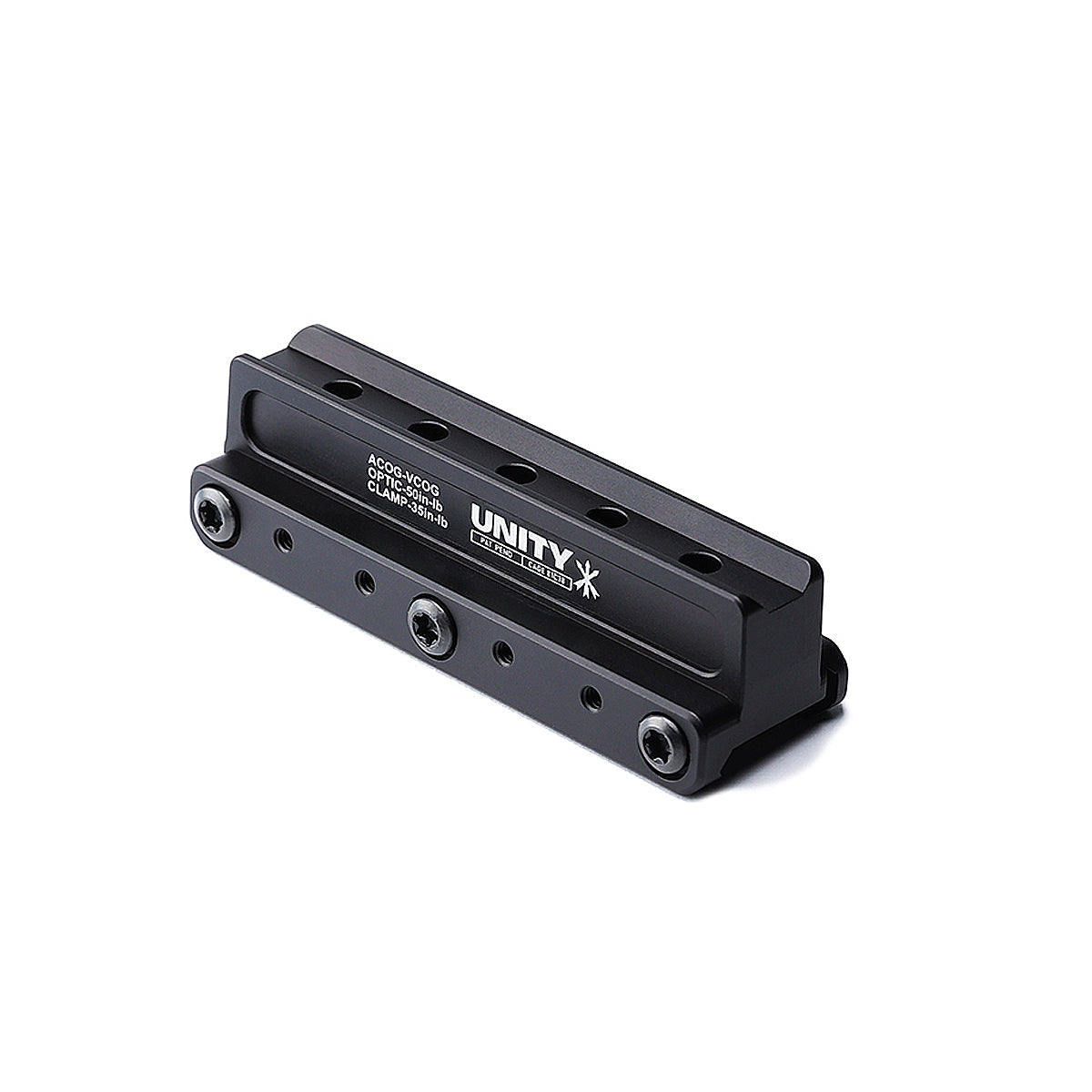 Unity ACOG Mount | 2.05" Mount for ACOG & VCOG Optics | Night Vision Ready