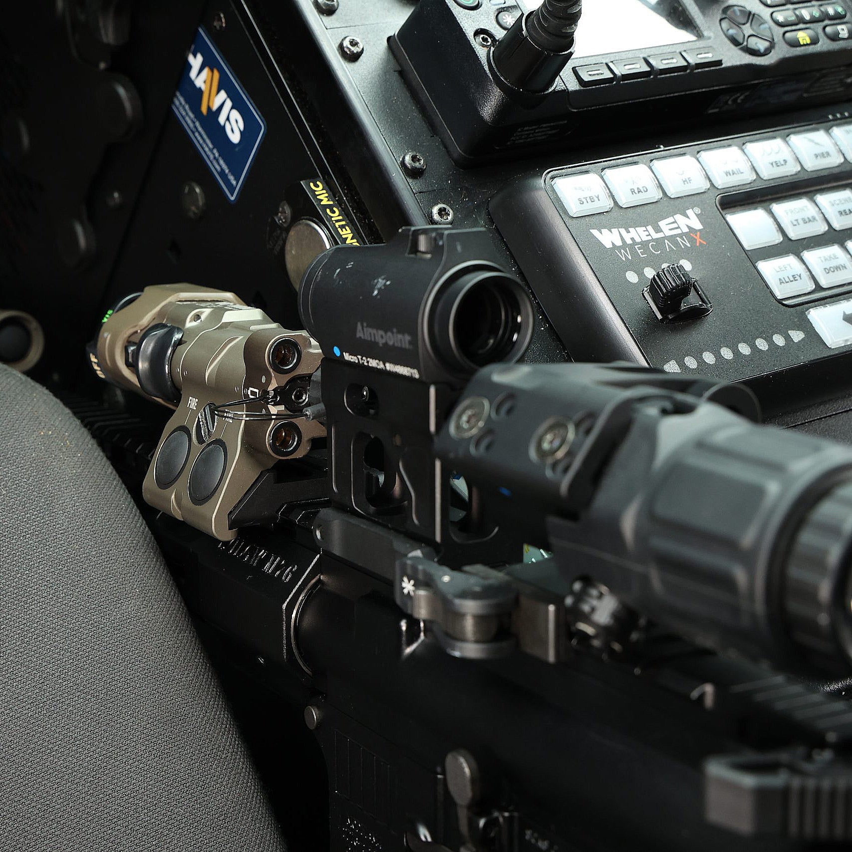 Unity Tactical RAXIS | In-Line MAWL Laser Mount | Rotates Laser for Snag-Free Stowage