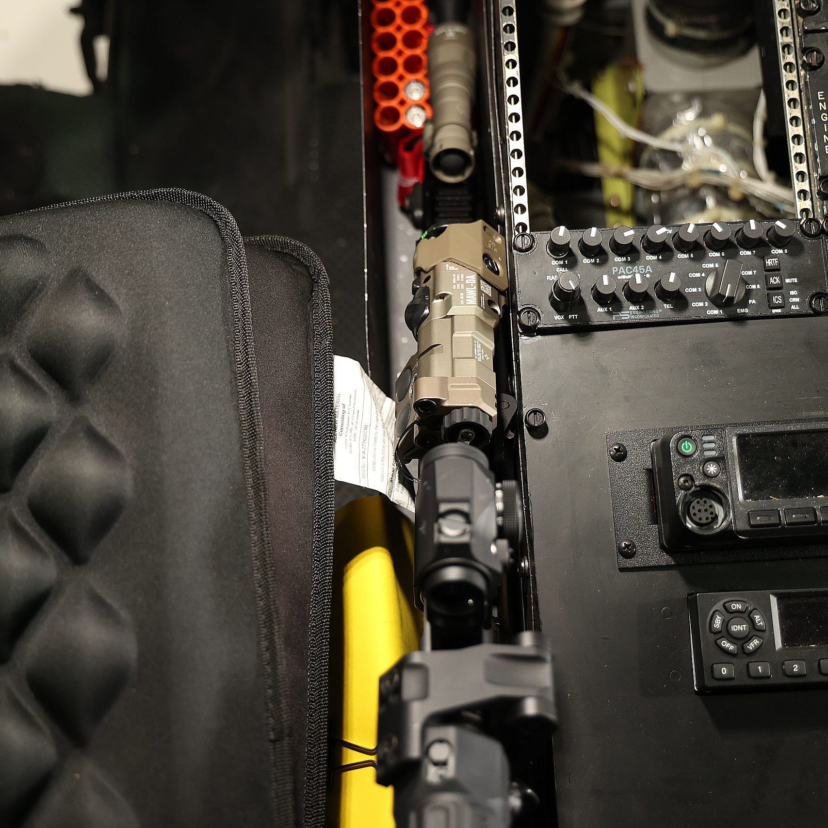 Unity Tactical RAXIS | In-Line MAWL Laser Mount | Rotates Laser for Snag-Free Stowage